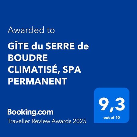 Gite Du Serre De Boudre Climatise, Spa Permanent Buisson Exterior photo